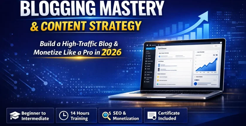 Blogging Mastery & Monetisation