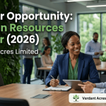 Human Resources Officer interview at Verdant Acres Limited office environment