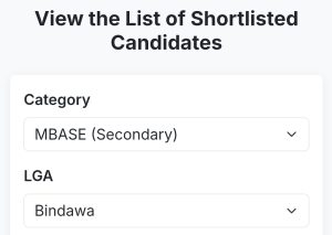 Katsina Teachers CBT Shortlist 2026/2027